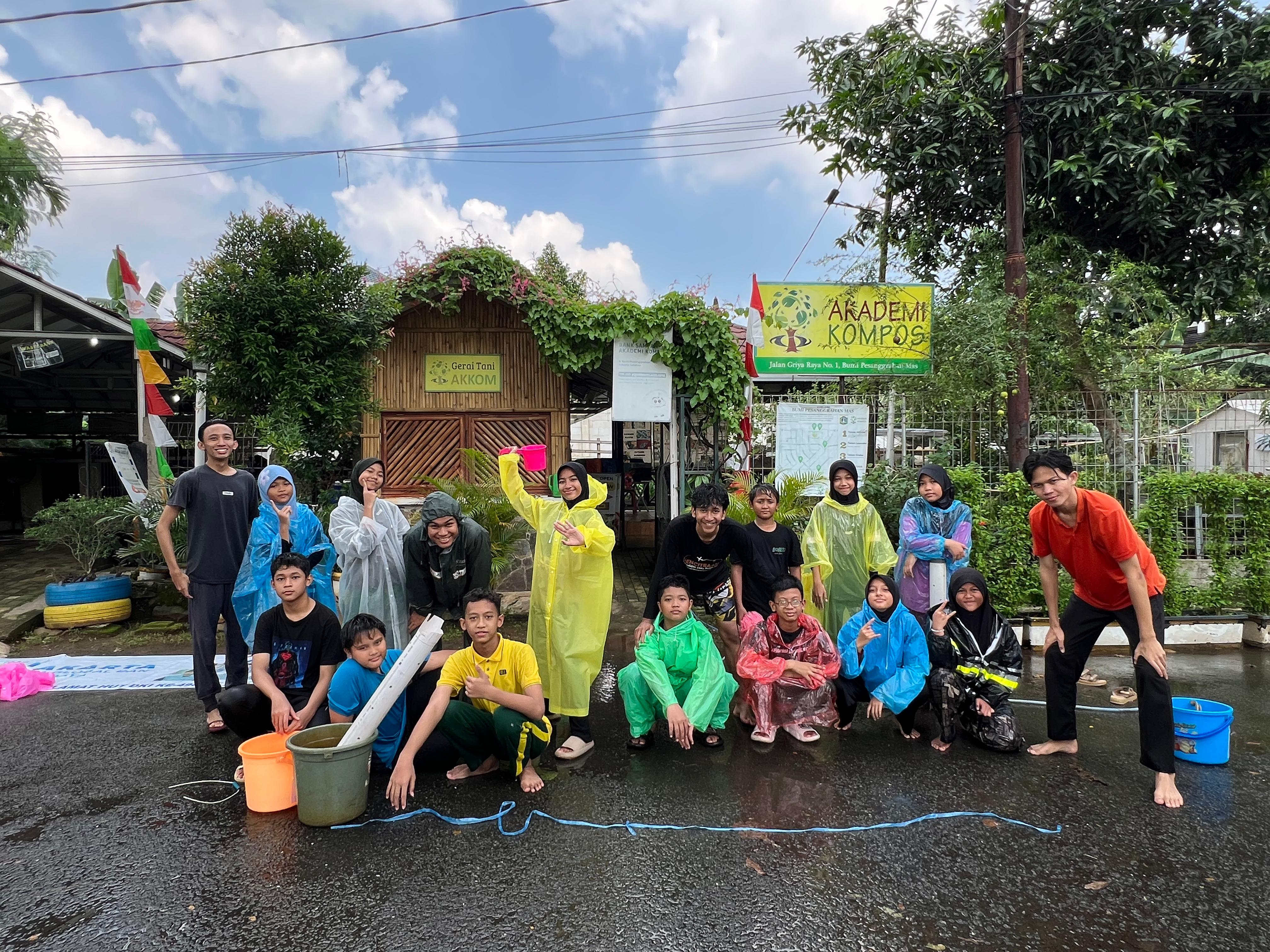 Dokumentasi Panen Hasil Sayur Kebun Organik